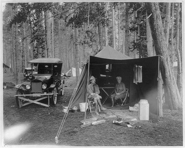 Car Camping in Yellowstone